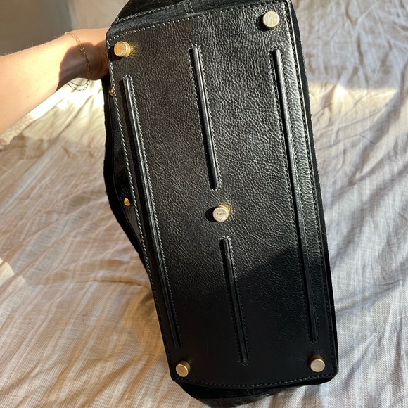 Discontinued YSL Muse two bag in patent leather and calf skin - Picture 8 of 13